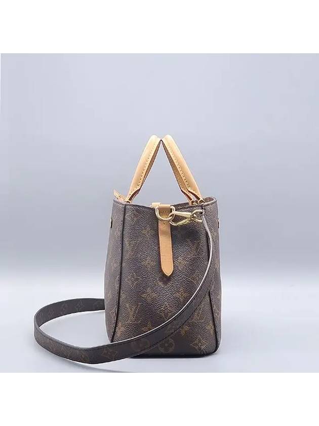 M41055 Monogram Canvas Montaigne BB Tote Bag Shoulder Strap 2WAY - LOUIS VUITTON - BALAAN 3