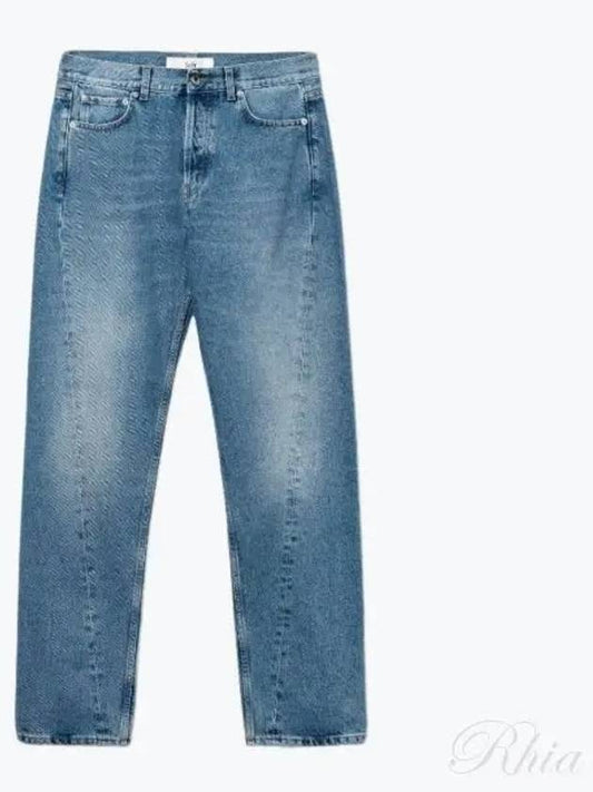 Sefer Twist Jeans Classic Wash Twisted Denim - SEFR - BALAAN 1