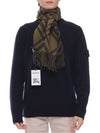 Check Logo Patch Cashmere Scarf Camp - BURBERRY - BALAAN 4