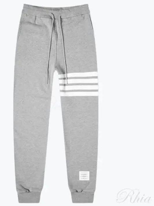 Men's Classic Loopback Engineered 4-Bar Sweatpants Light Grey - THOM BROWNE - BALAAN 2