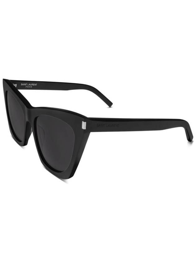 Eyewear SL214 001 New Wave Kate Cats Eye Sunglasses Black - SAINT LAURENT - BALAAN 5