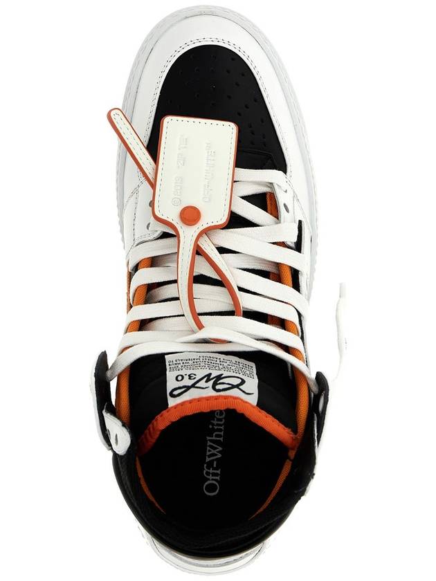 3 0 Off Court Low Top Sneakers Black White - OFF WHITE - BALAAN 6