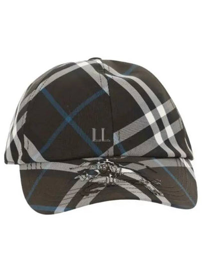 Check Ball Cap Green - BURBERRY - BALAAN 2