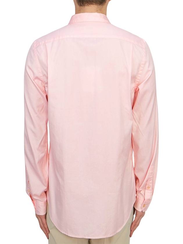 Zebra Patch Long Sleeve Shirt Light Pink - PAUL SMITH - BALAAN 4