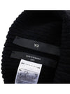 Logo Knit Beanie Black - Y-3 - BALAAN 10