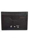 Diag Logo Leather Card Wallet Black - OFF WHITE - BALAAN 2