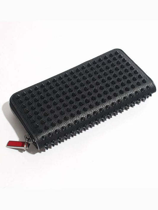 Panettone Spike Long Wallet Black - CHRISTIAN LOUBOUTIN - BALAAN 2