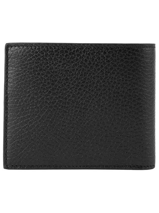 GG Interlocking Two Tone Half Wallet Black - GUCCI - BALAAN 10