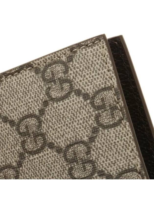 GG Detail Long Card Wallet Beige Ebony - GUCCI - BALAAN 9