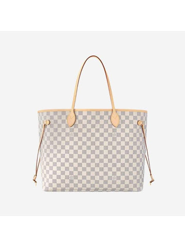 Neverfull GM Damier Canvas Tote Bag Rose Ballerine - LOUIS VUITTON - BALAAN 1