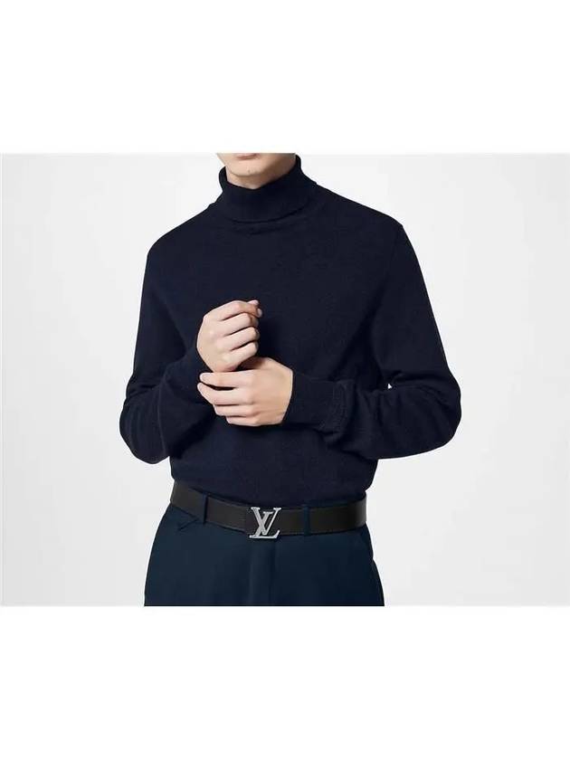 LV Initiales 40MM Reversible Leather Belt Black - LOUIS VUITTON - BALAAN 6