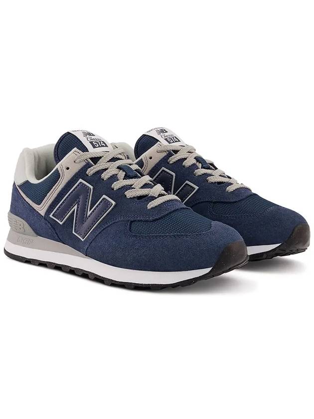 574 Core Pack Low Top Sneakers Navy - NEW BALANCE - BALAAN 3