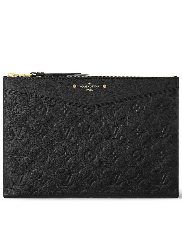 Monogram Daily Empreinte Pouch Bag Black - LOUIS VUITTON - BALAAN 2