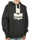 Miley Big Logo Hoodie Faded Black - ISABEL MARANT - BALAAN 4