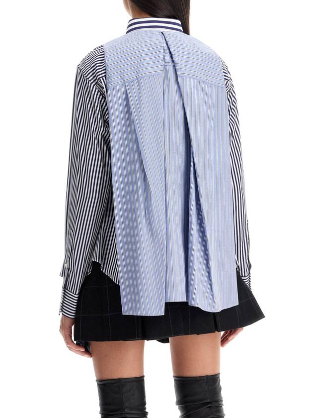 poplin sticked shirt with - SACAI - BALAAN 3