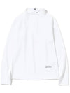 Nagrang basic zip-up women’s t-shirt WHITE - 20THHOLE - BALAAN 1