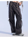 Ribbon Nylon Cargo Wide Pants - MOAA - BALAAN 3