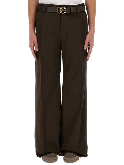 Straight Pants GP01PT FU60L M3927 BROWN - DOLCE&GABBANA - BALAAN 2