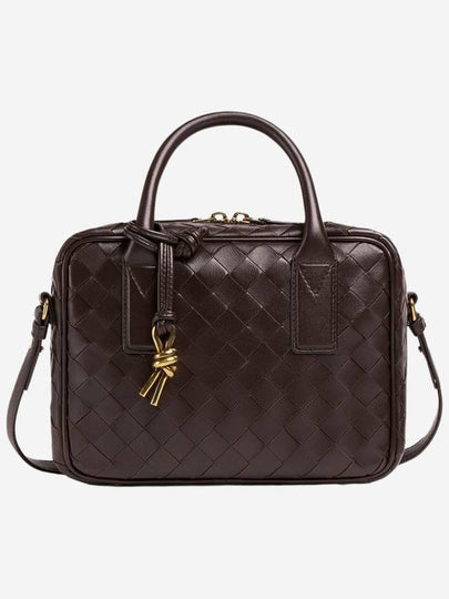 Getaway Small Tote Bag Dark Brown - BOTTEGA VENETA - BALAAN 2