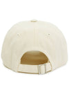 La Casquette Jacquemus Signature Ball Cap Ivory - JACQUEMUS - BALAAN 5