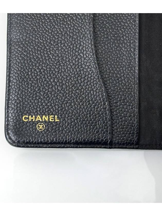 Black Caviar Skin Diary Cover 4VCHA09967 - CHANEL - BALAAN 9