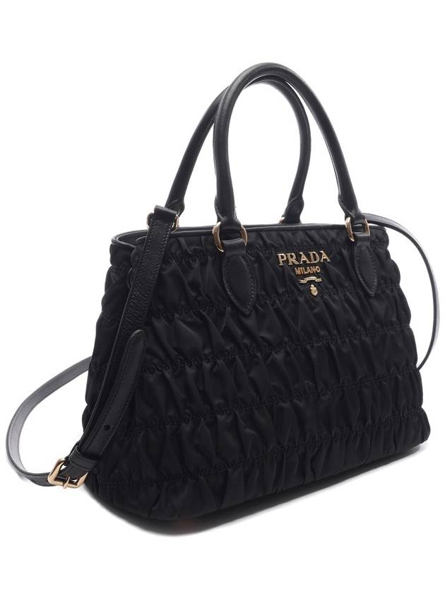 Logo Tote Bag Black - PRADA - BALAAN 4