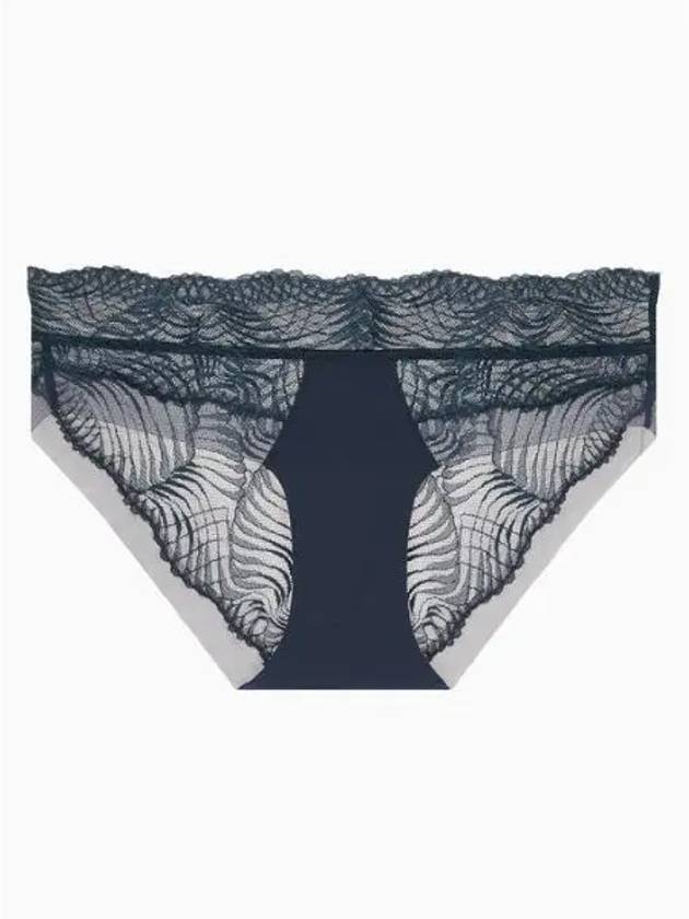 Underwear Women CK Black Geo Lace AF Hipster QF7912ADPPK - CALVIN KLEIN - BALAAN 1