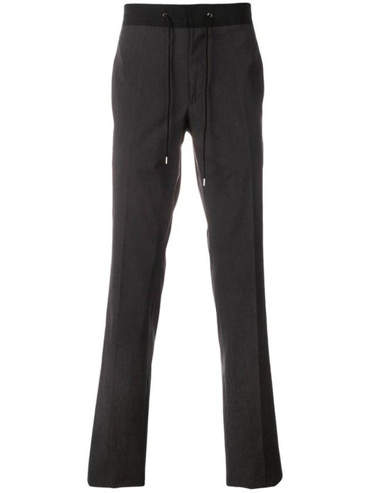 drawstring slim-fit trousers - LANVIN - BALAAN 1