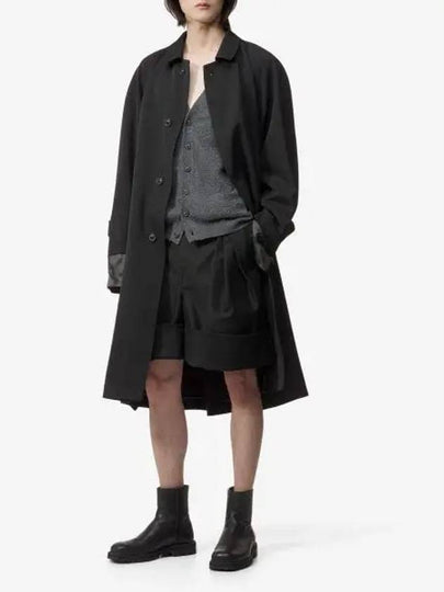 Belted Sleeve Trench Coat Black - MAISON MARGIELA - BALAAN 2