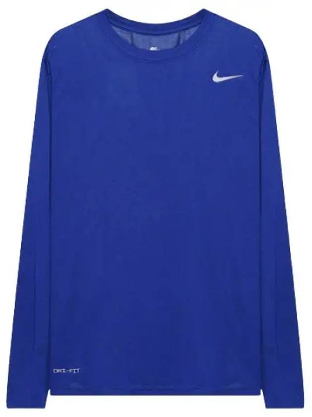 Men's Team Legend Dri Fit Long Sleeve T-Shirt Royal Blue - NIKE - BALAAN 2