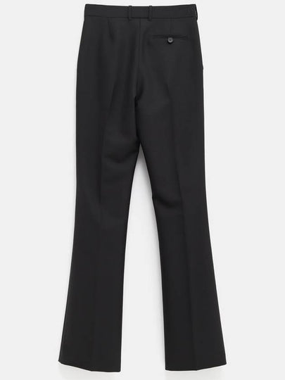 Bootleg Trousers in Wool and Mohair - LOEWE - BALAAN 2