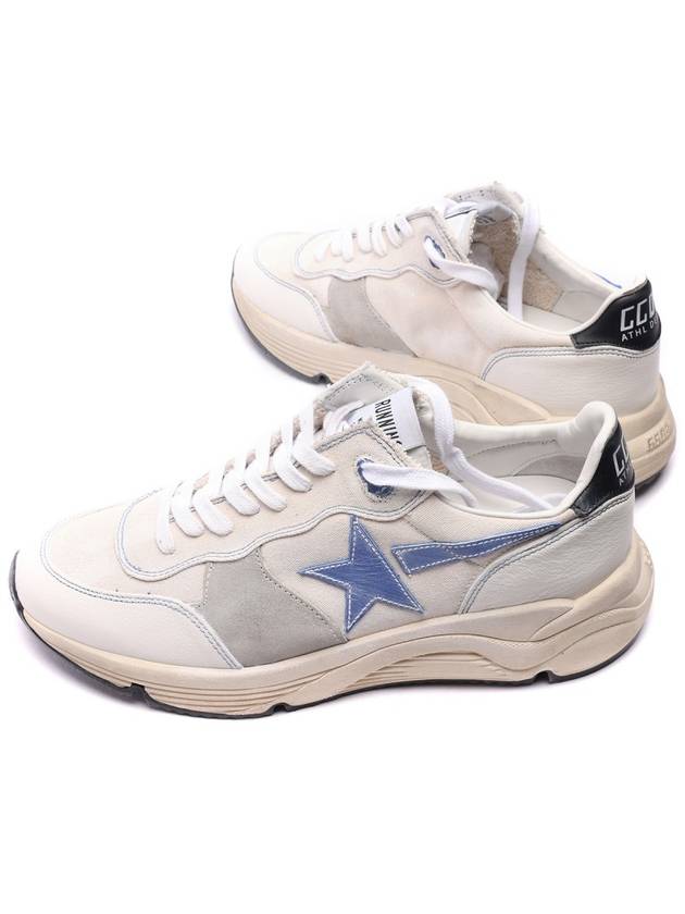 Men's Canvas Running Sole Low Top Sneakers - GOLDEN GOOSE - BALAAN 7