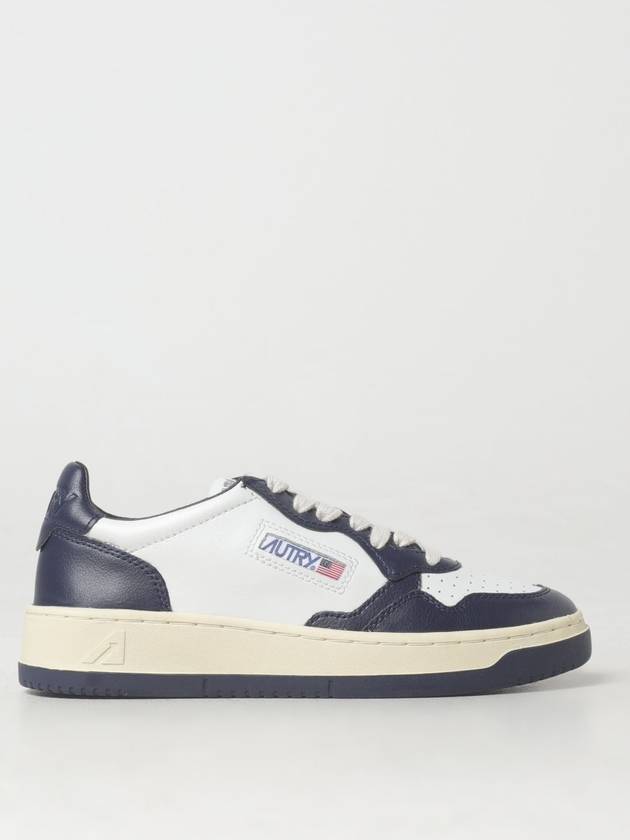 Medalist Goatskin Low Top Sneakers White Navy - AUTRY - BALAAN 2