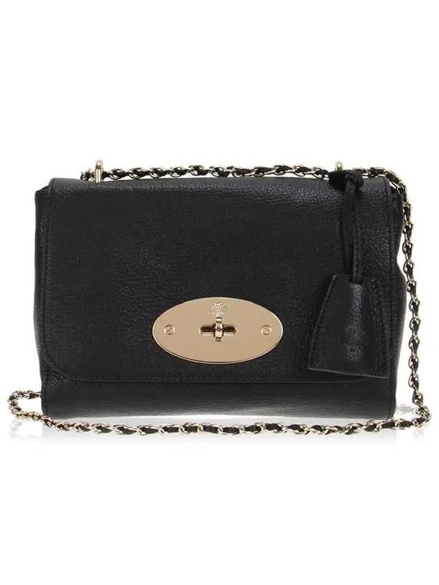 Lily Small Classic Chain Shoulder Bag Black - MULBERRY - BALAAN 2