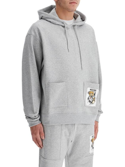 hooded teddy bear sweatshirt - MOSCHINO - BALAAN 2