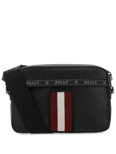 Logo Detailed Zip-Up Shoulder Bag Black - BALLY - BALAAN 2