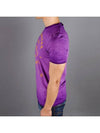 Men's printed round shortsleeved tshirt violet - DSQUARED2 - BALAAN 3