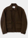 Double Pocket Blouson Jacket Brown - KINETO - BALAAN 3