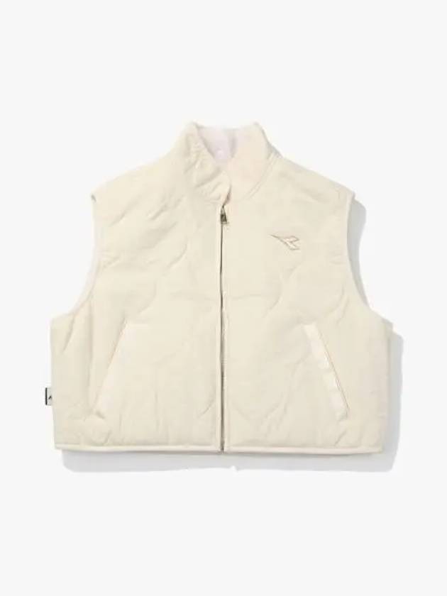 Diadora cross coat padded vest women OFF white - DIADORA - BALAAN 1