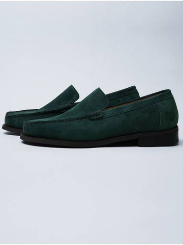 Bordeaux suede loafers SKA - FLAP'F - BALAAN 1