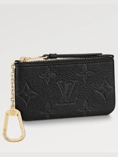 Monogram Empreinte Key Pouch Black - LOUIS VUITTON - BALAAN 2