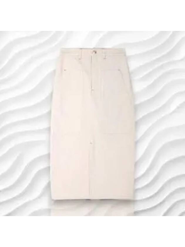 Flozia H Line Skirt Ivory - ISABEL MARANT - BALAAN 2