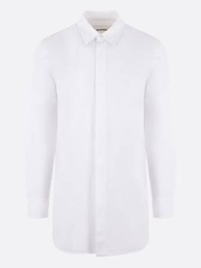 Long Sleeve Poplin Shirt J23DL0005J45001 - JIL SANDER - BALAAN 2