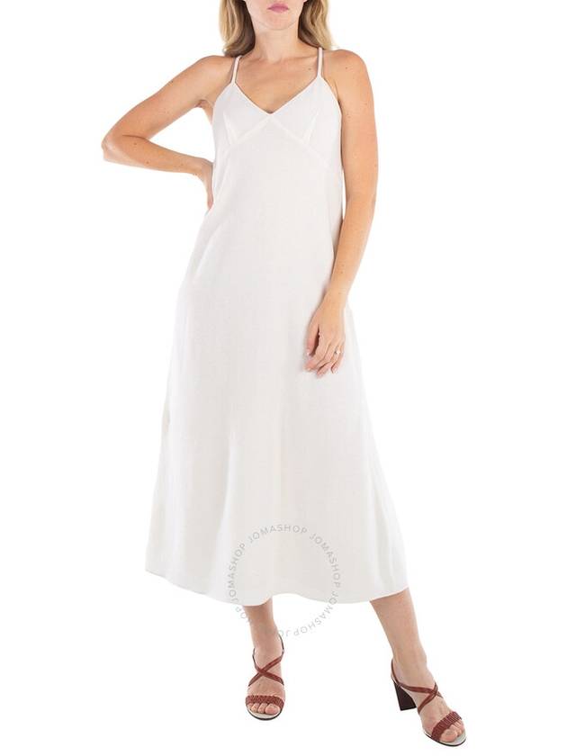 Chloe Ladies Eden White Virgin Wool-Blend Maxi Dress, Brand Size 34 (US Size 2) - CHLOE - BALAAN 1