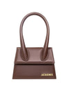 Le Chiquito Moyen Signature Tote Bag Brown - JACQUEMUS - BALAAN 1