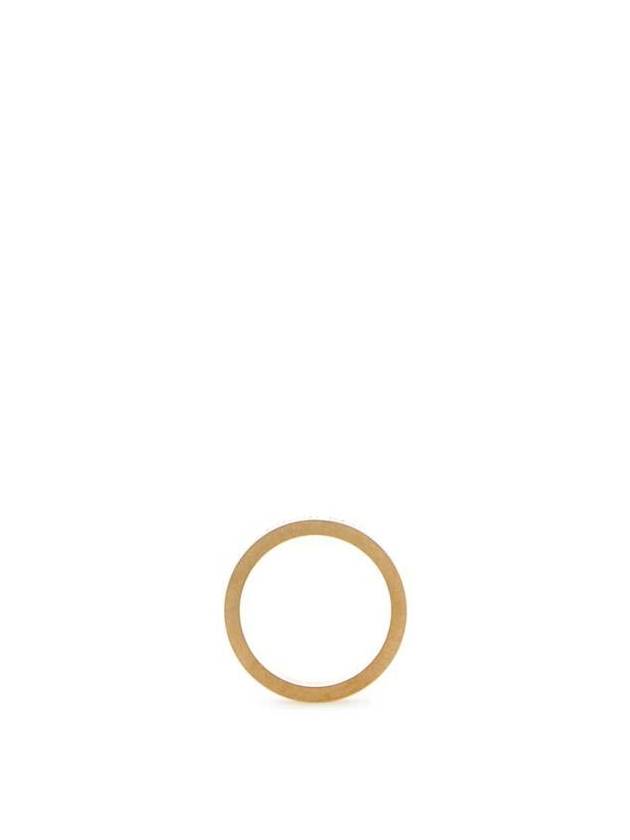 Engraved Logo Ring Gold - MAISON MARGIELA - BALAAN 2