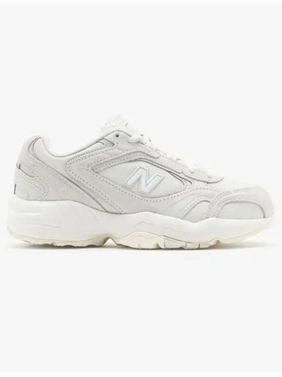 Women's 452 Low Top Sneakers Beige Ivory - NEW BALANCE - BALAAN 2