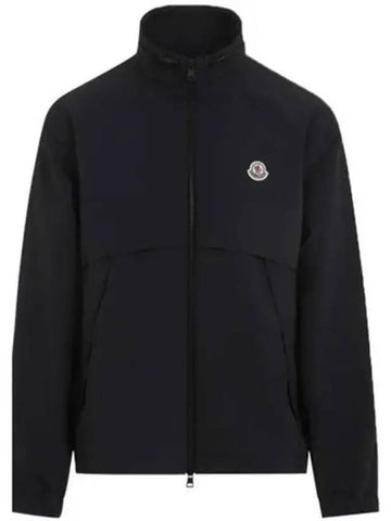 1A00120 595M6 999 GALES Gaels logo patch windbreaker jacket black men s TJ 271056 - MONCLER - BALAAN 1