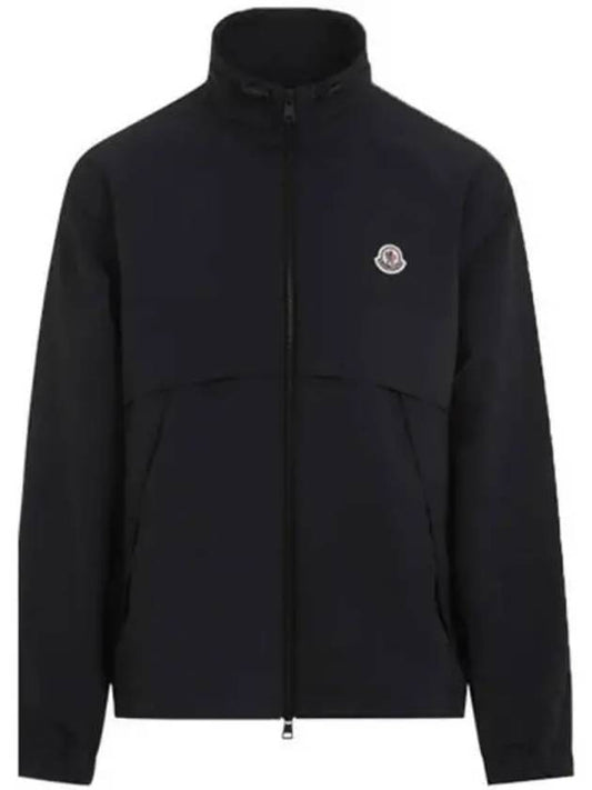 1A00120 595M6 999 GALES Gaels logo patch windbreaker jacket black men s TJ 271056 - MONCLER - BALAAN 1