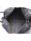 Intrecciato Loop Small Leather Cross Bag Thunder - BOTTEGA VENETA - BALAAN 7